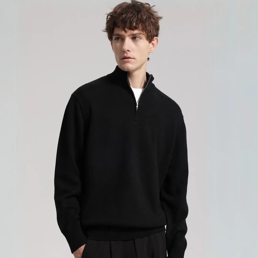 100% Merino Wool Zip Up