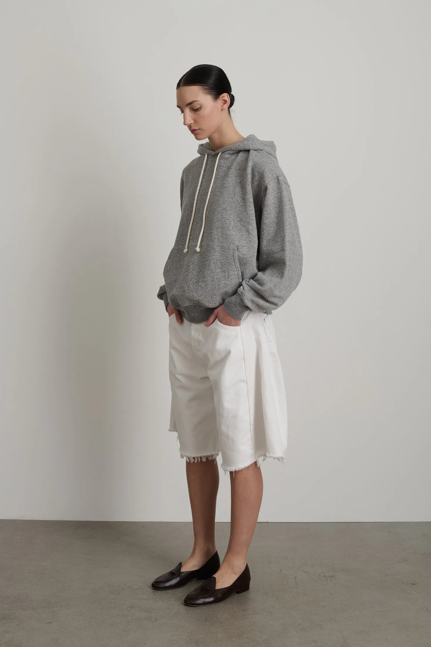 B Sides Hoodie Sweatshirt Grey Heather