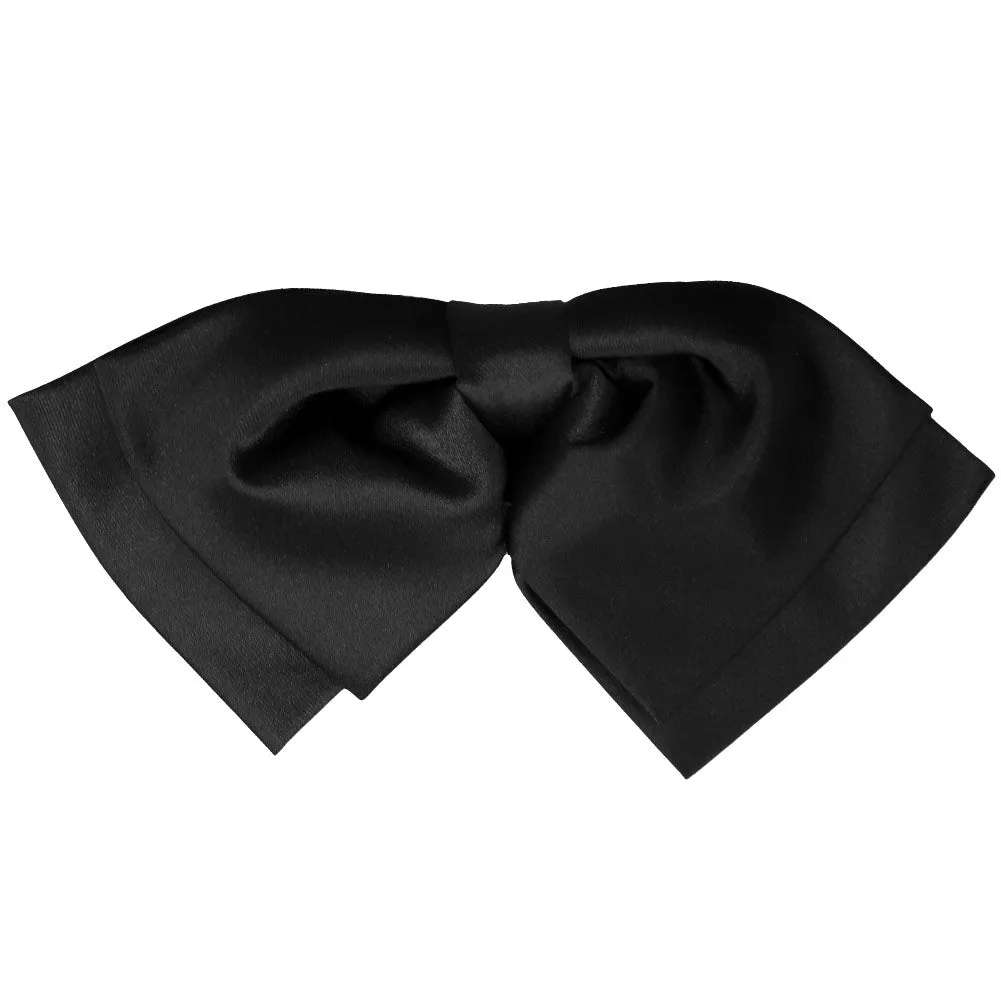 Black Floppy Bow Tie