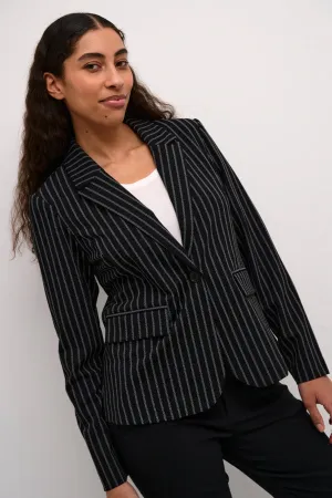 Black Jersey Blazer