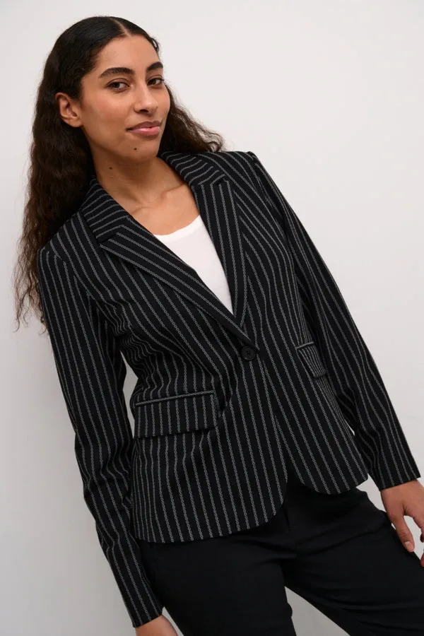 Black Jersey Blazer