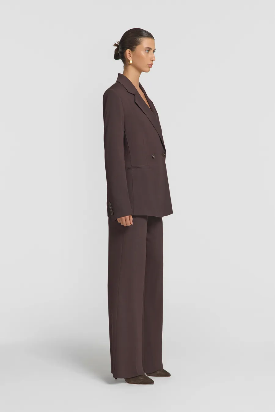 Captivate Blazer Cocoa