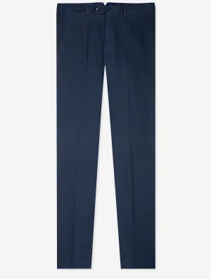 Cotton Chino Blue