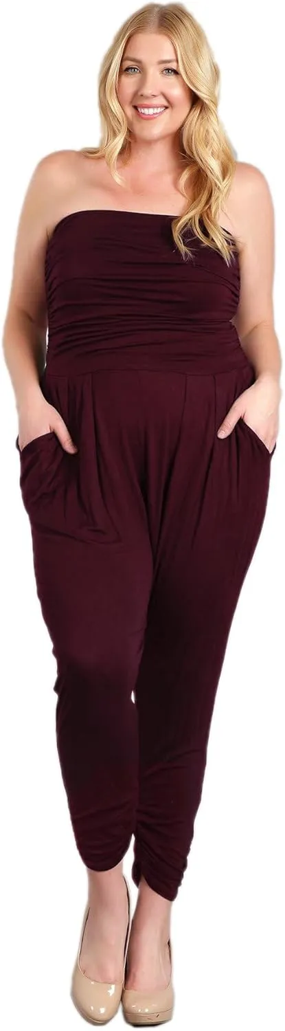 eVogues Plus Size Jumpsuit