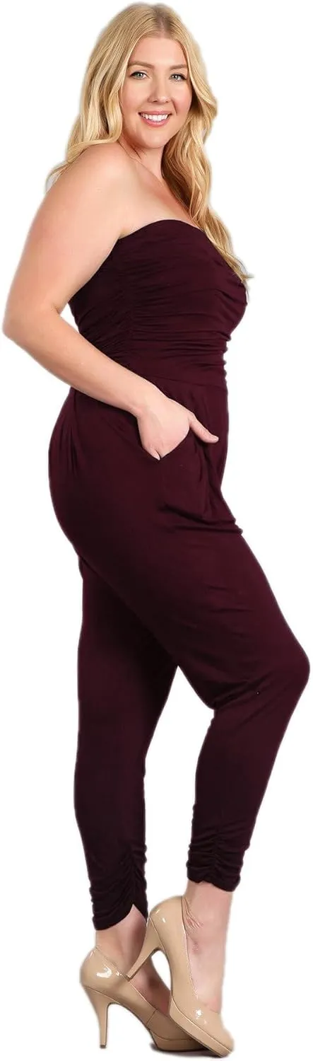 eVogues Plus Size Jumpsuit