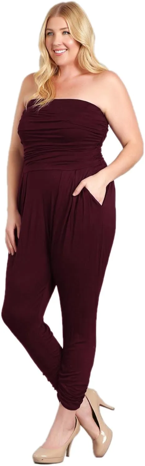 eVogues Plus Size Jumpsuit