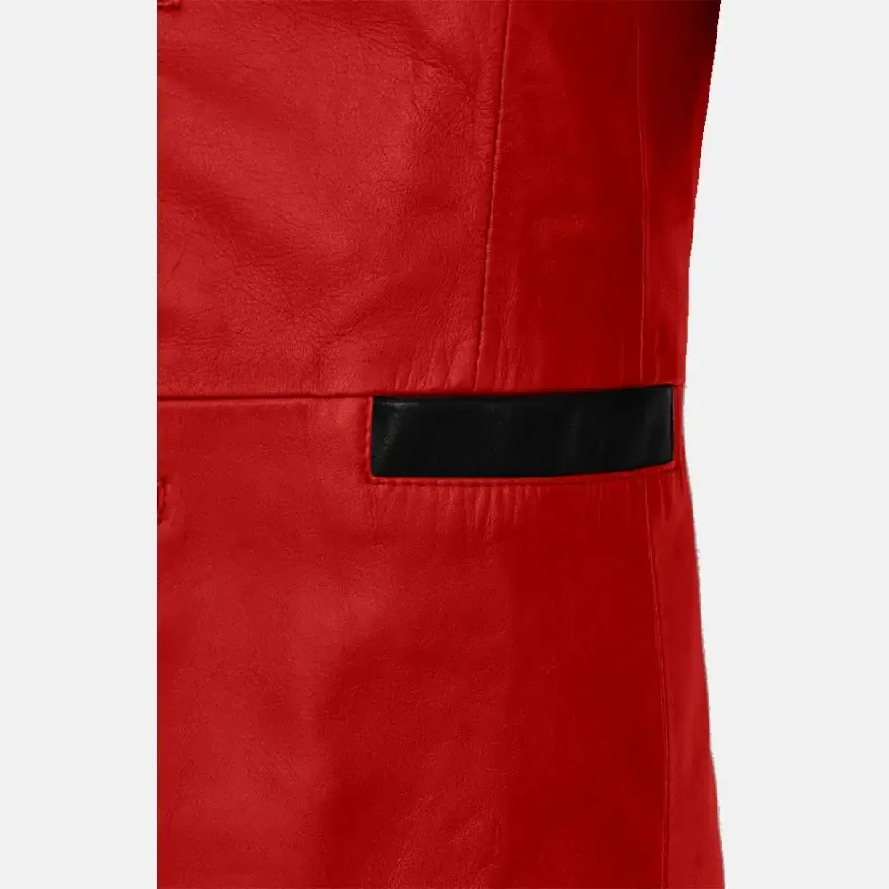 Firefly Mens Leather Blazer