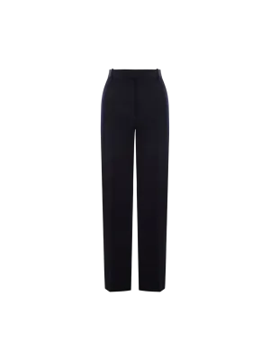 Grain De Poudre Straight-Leg Trousers
