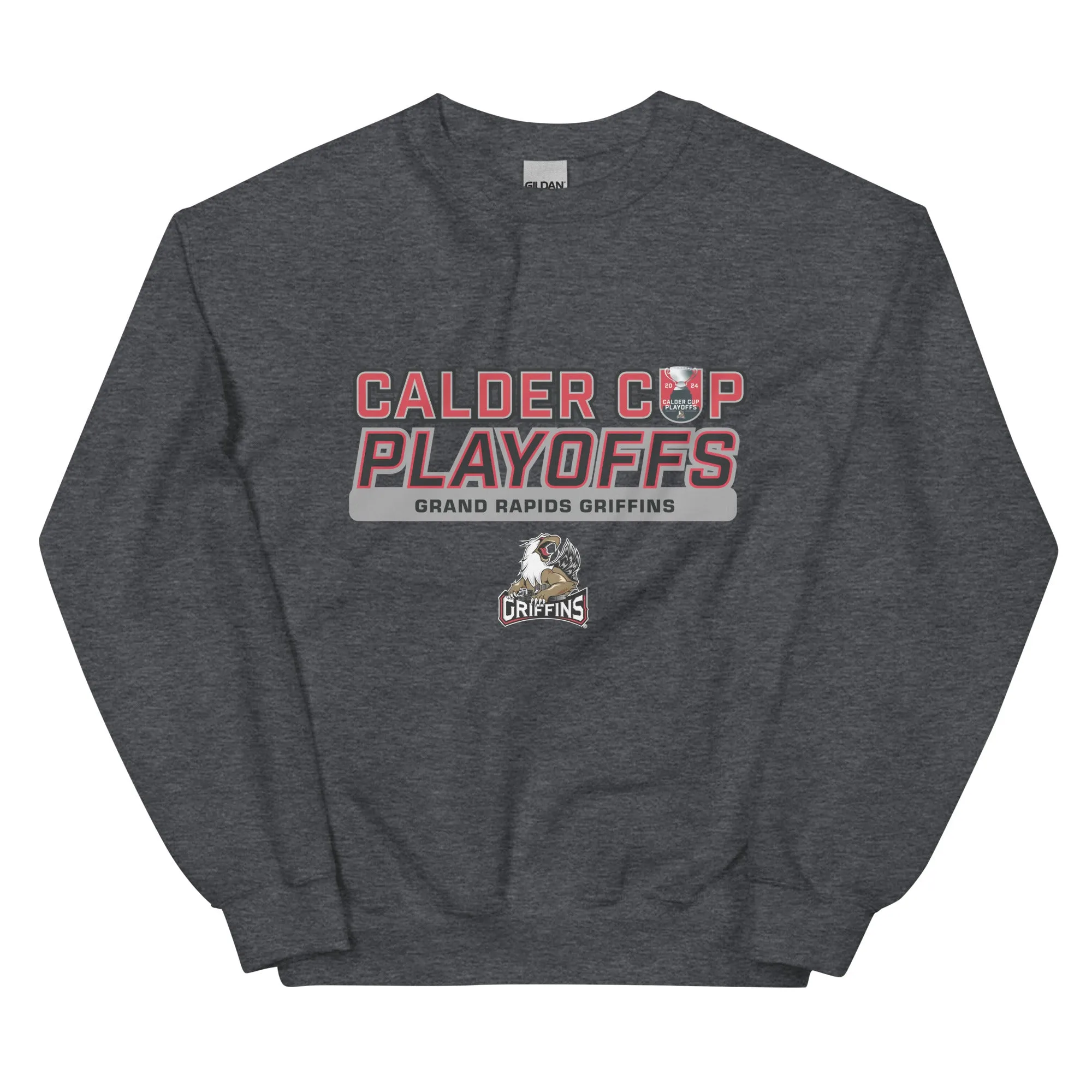 Grand Rapids Griffins 2024 Calder Cup Playoffs Adult Crewneck Sweatshirt