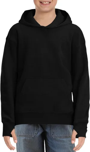 Haloumoning Boys' Fleece Hooded Sweatshirt Kids Long Sleeve Pullover Hoodies with Pocket 4-14Y