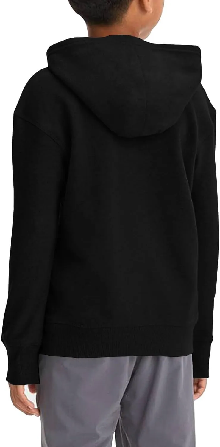 Haloumoning Boys' Fleece Hooded Sweatshirt Kids Long Sleeve Pullover Hoodies with Pocket 4-14Y