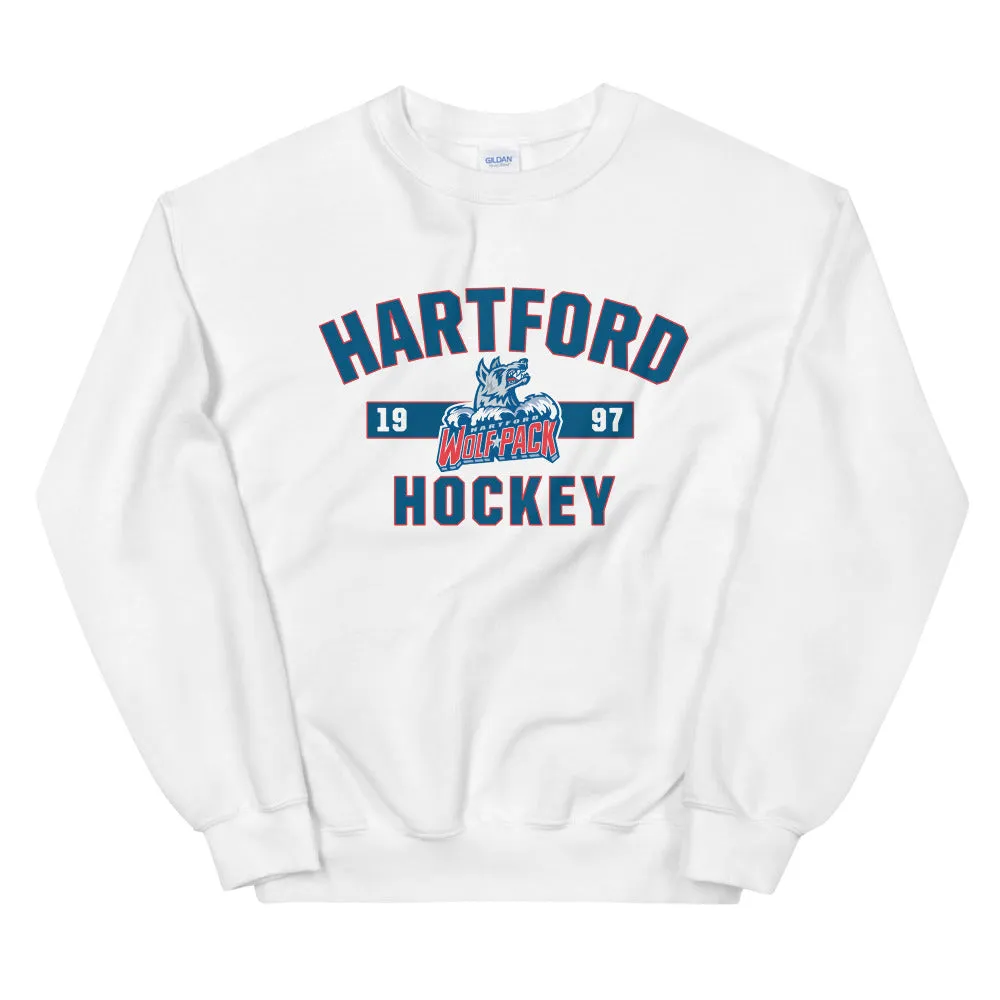 Hartford Wolf Pack Adult Established Crewneck Sweatshirt