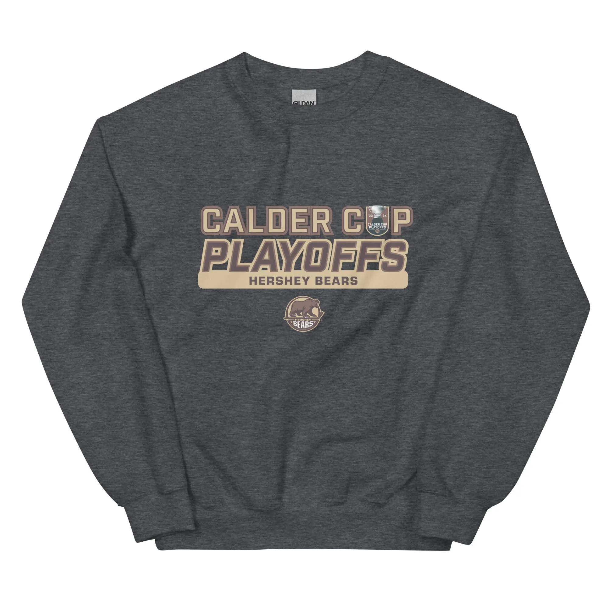 Hershey Bears 2024 Calder Cup Playoffs Adult Crewneck Sweatshirt