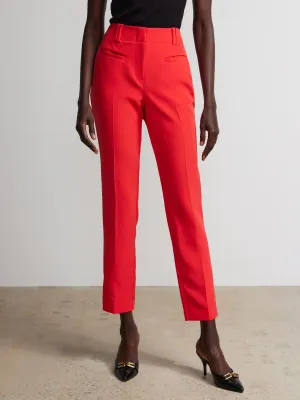 High Rise Slim Leg Pant