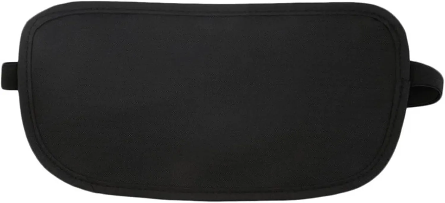 Invisible Travel Waist Packs Pouch For Passport Money Belt Bag Hidden Security Wallet Gift Travel Bag For Fitness and Running(Black)