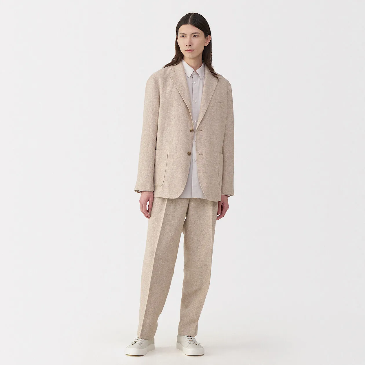 Labo Men's Linen Blend Wool Jacket