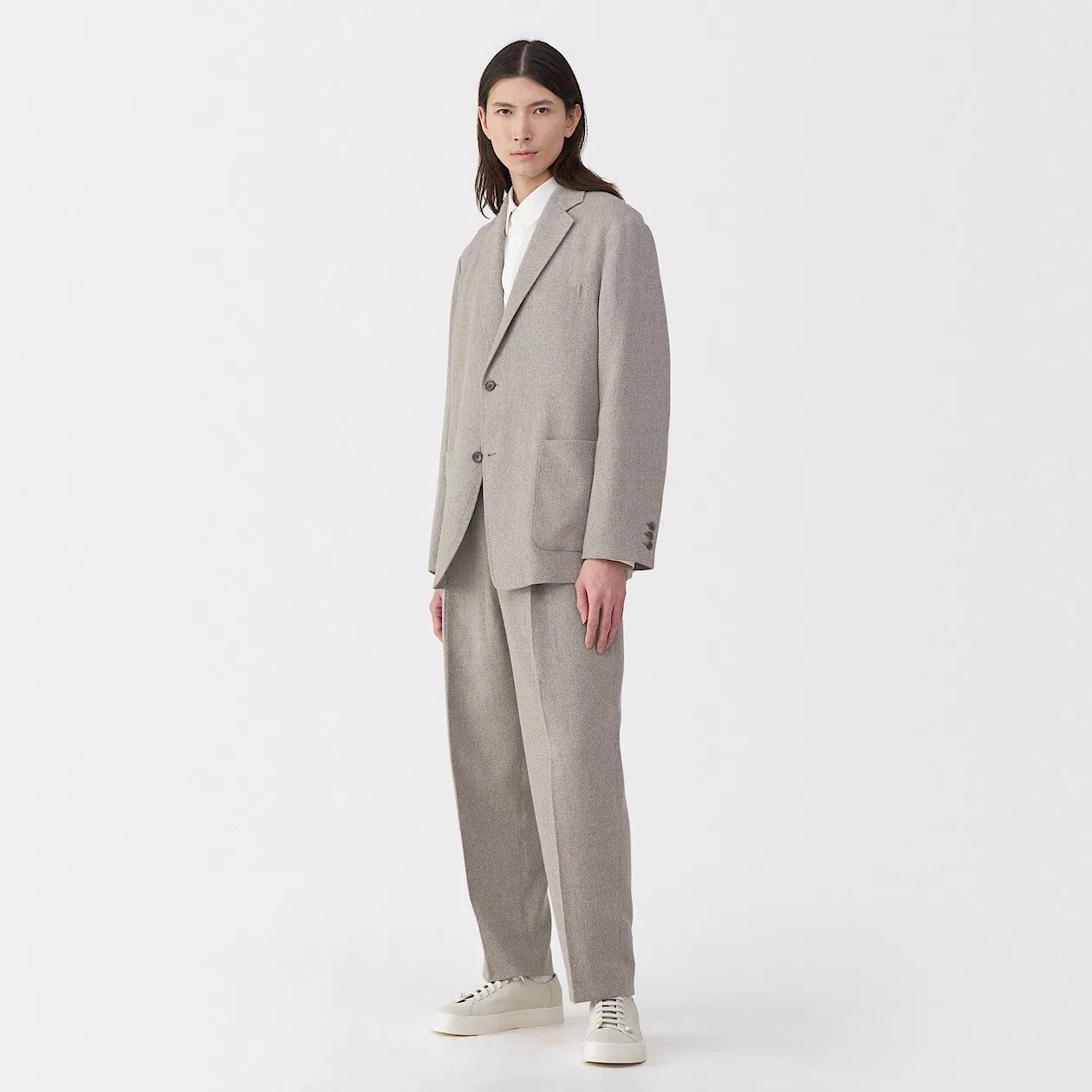 Labo Men's Linen Blend Wool Jacket