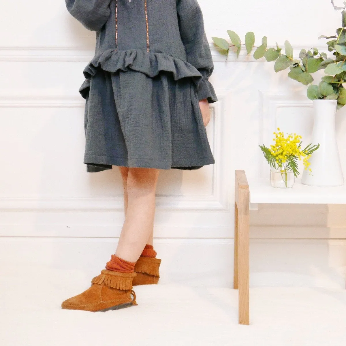 LILAS TRIO Blouse, Top & Dress - Girl 3/12 - PDF Sewing Pattern