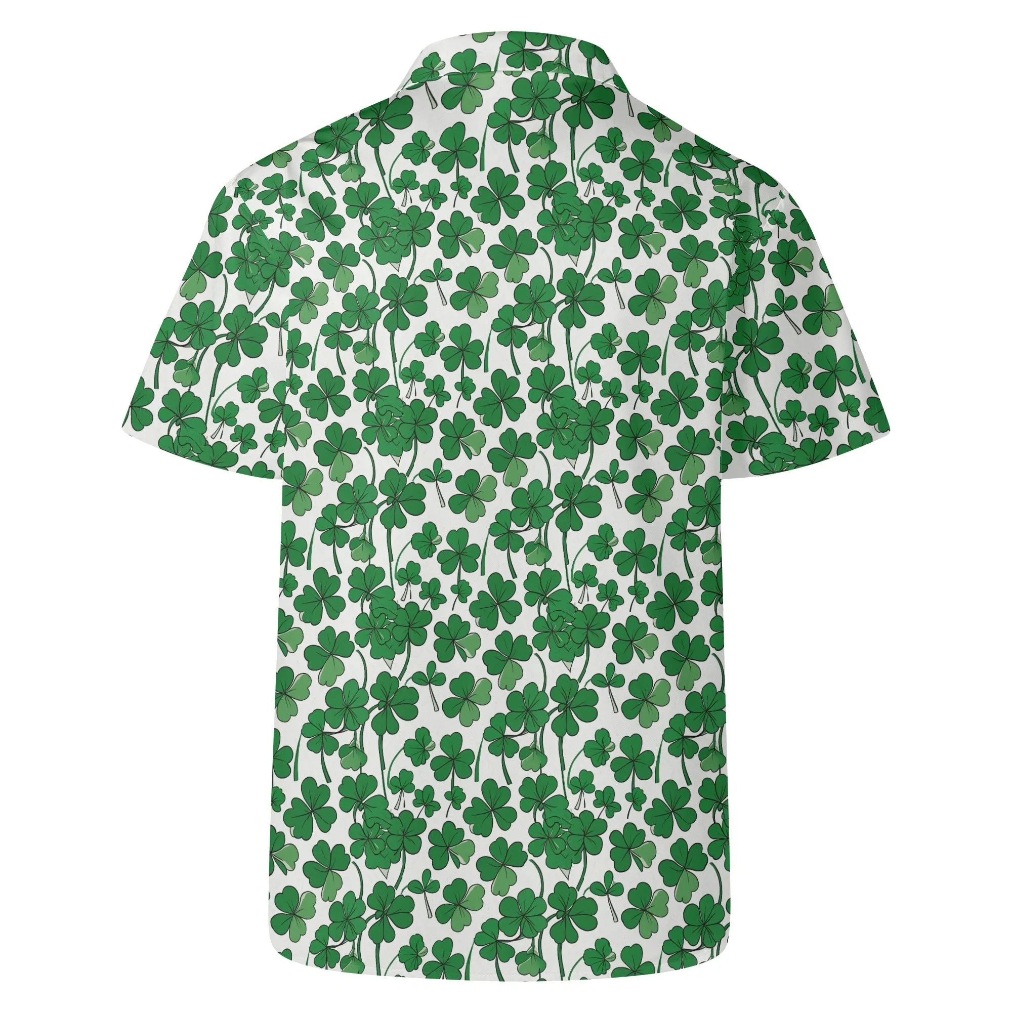 Little Clover Mens Casual Hawaiian Shirt