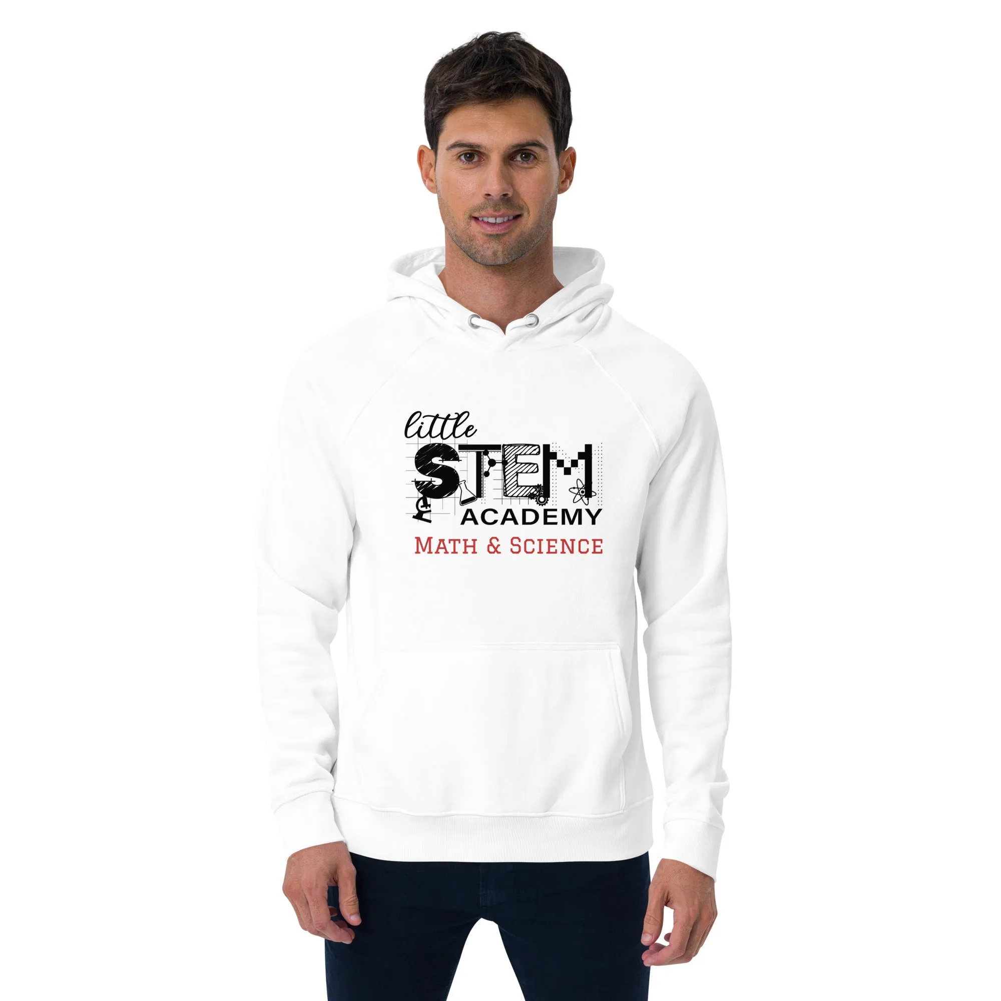 Little STEM Academy Unisex Eco Raglan Hoodie