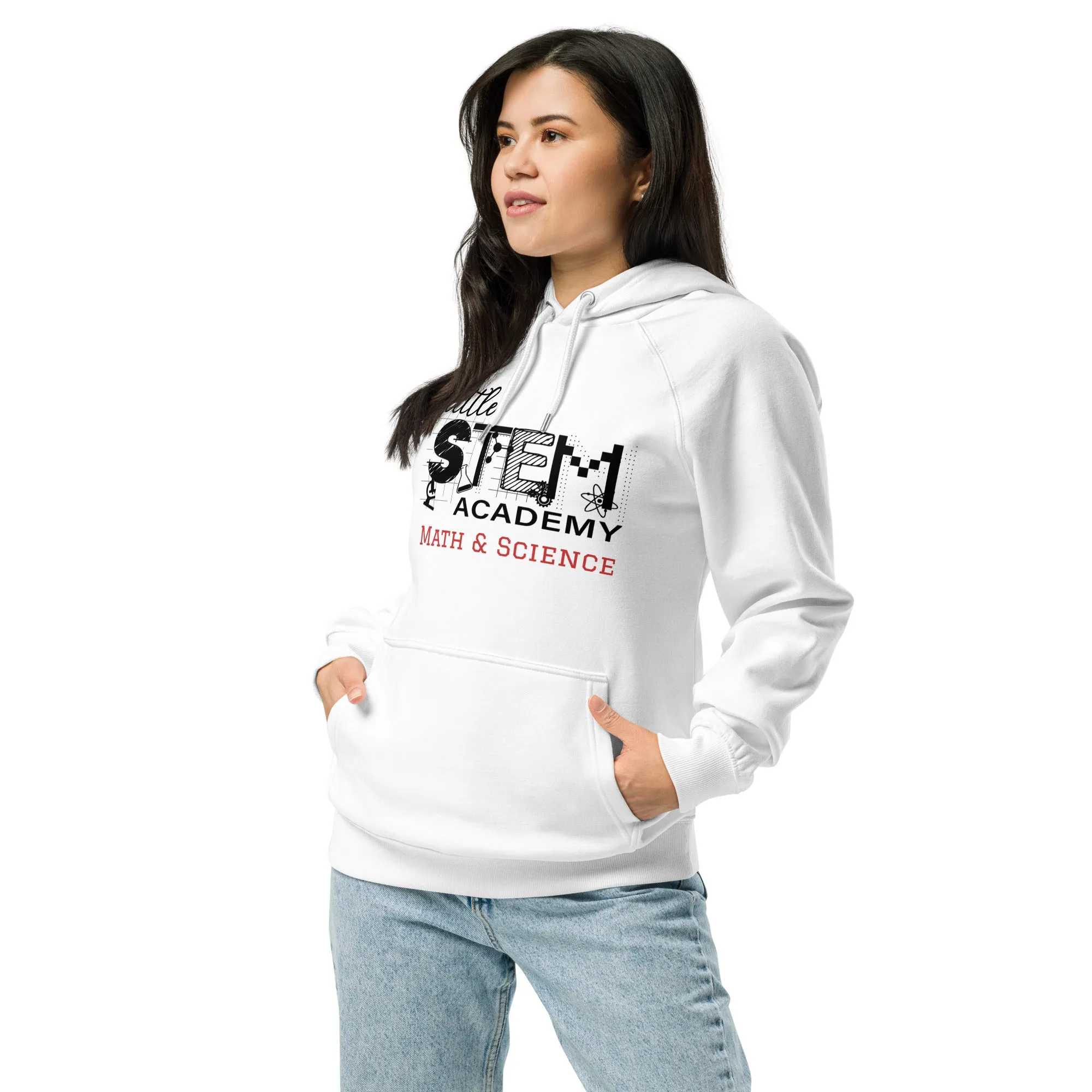 Little STEM Academy Unisex Eco Raglan Hoodie