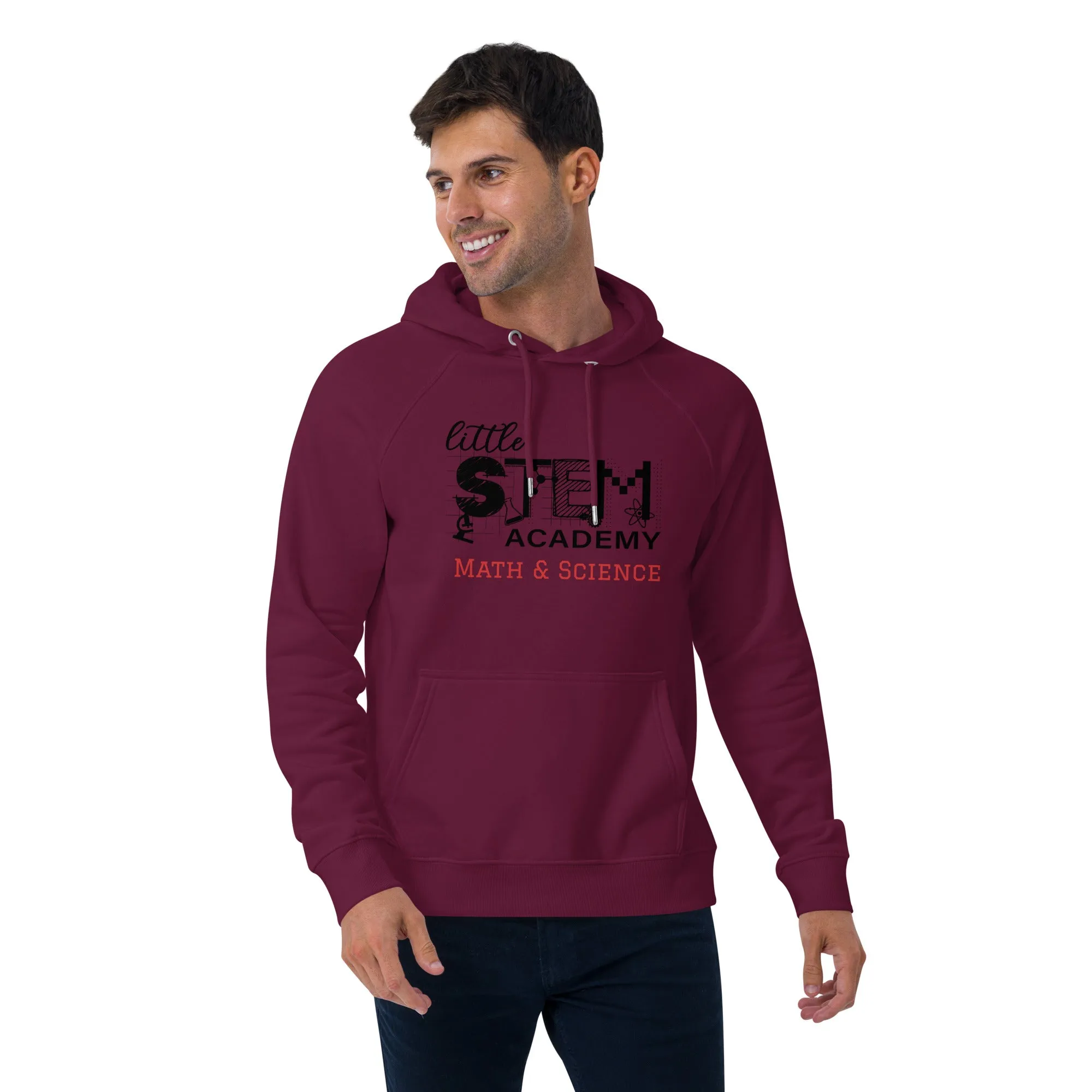 Little STEM Academy Unisex Eco Raglan Hoodie