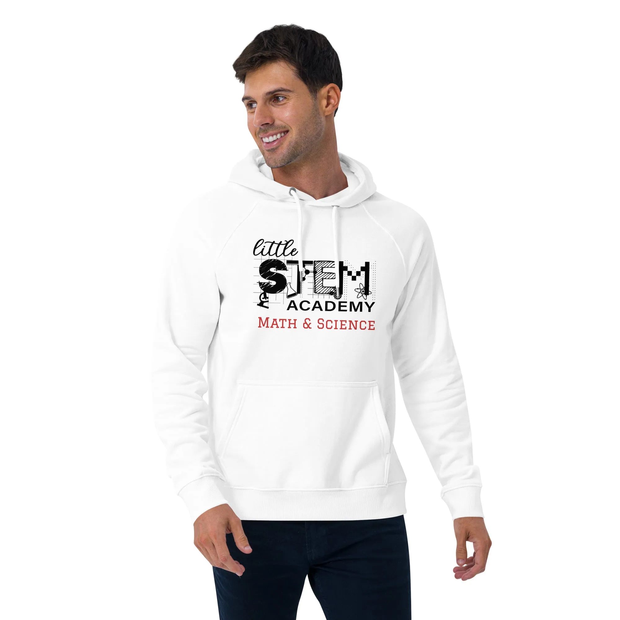 Little STEM Academy Unisex Eco Raglan Hoodie