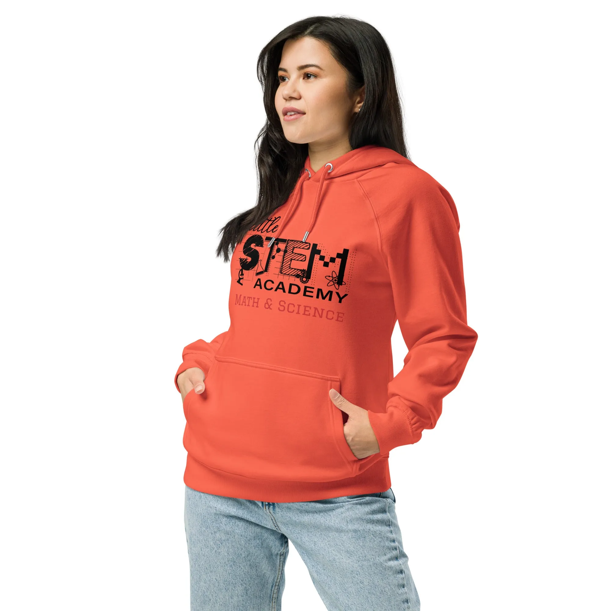 Little STEM Academy Unisex Eco Raglan Hoodie