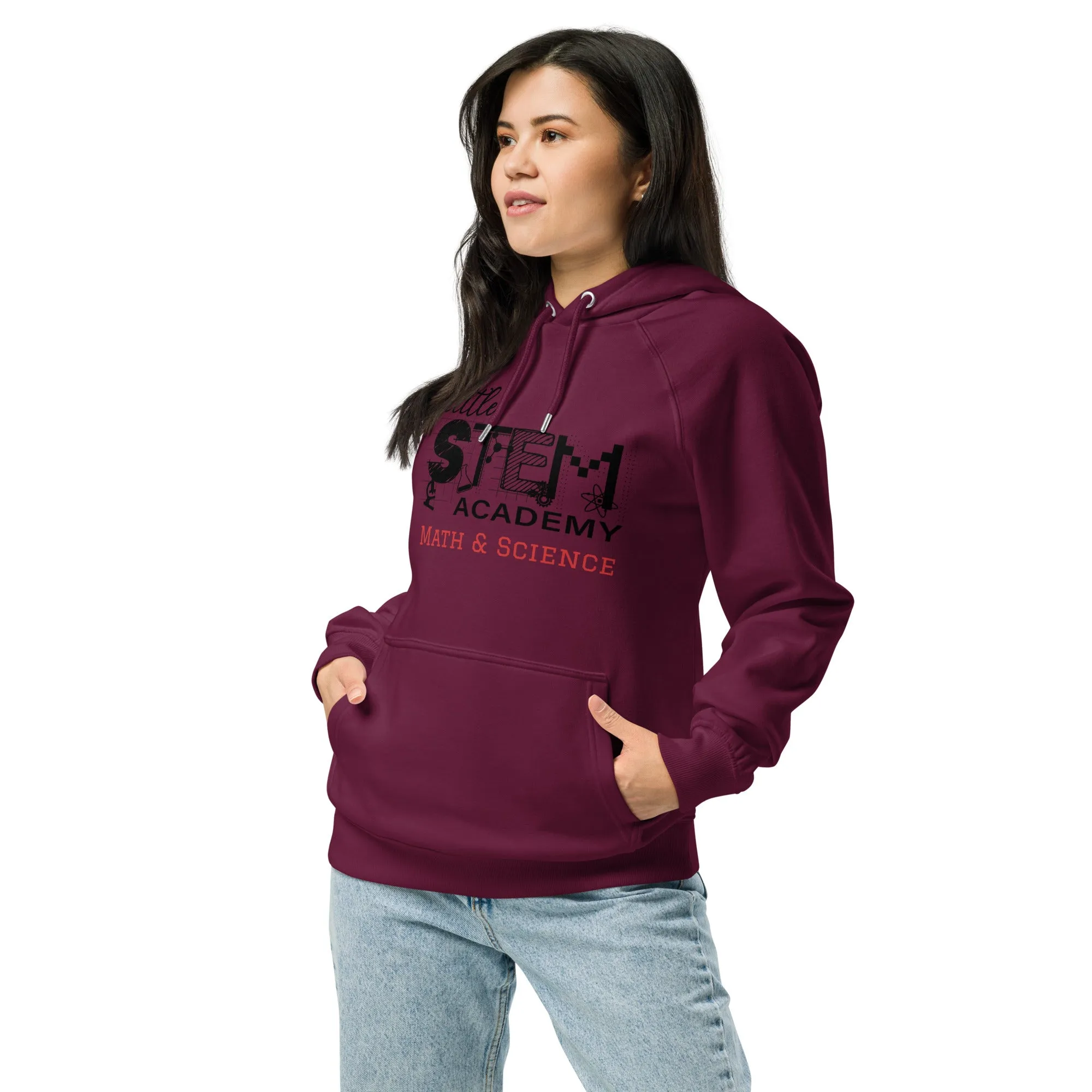 Little STEM Academy Unisex Eco Raglan Hoodie