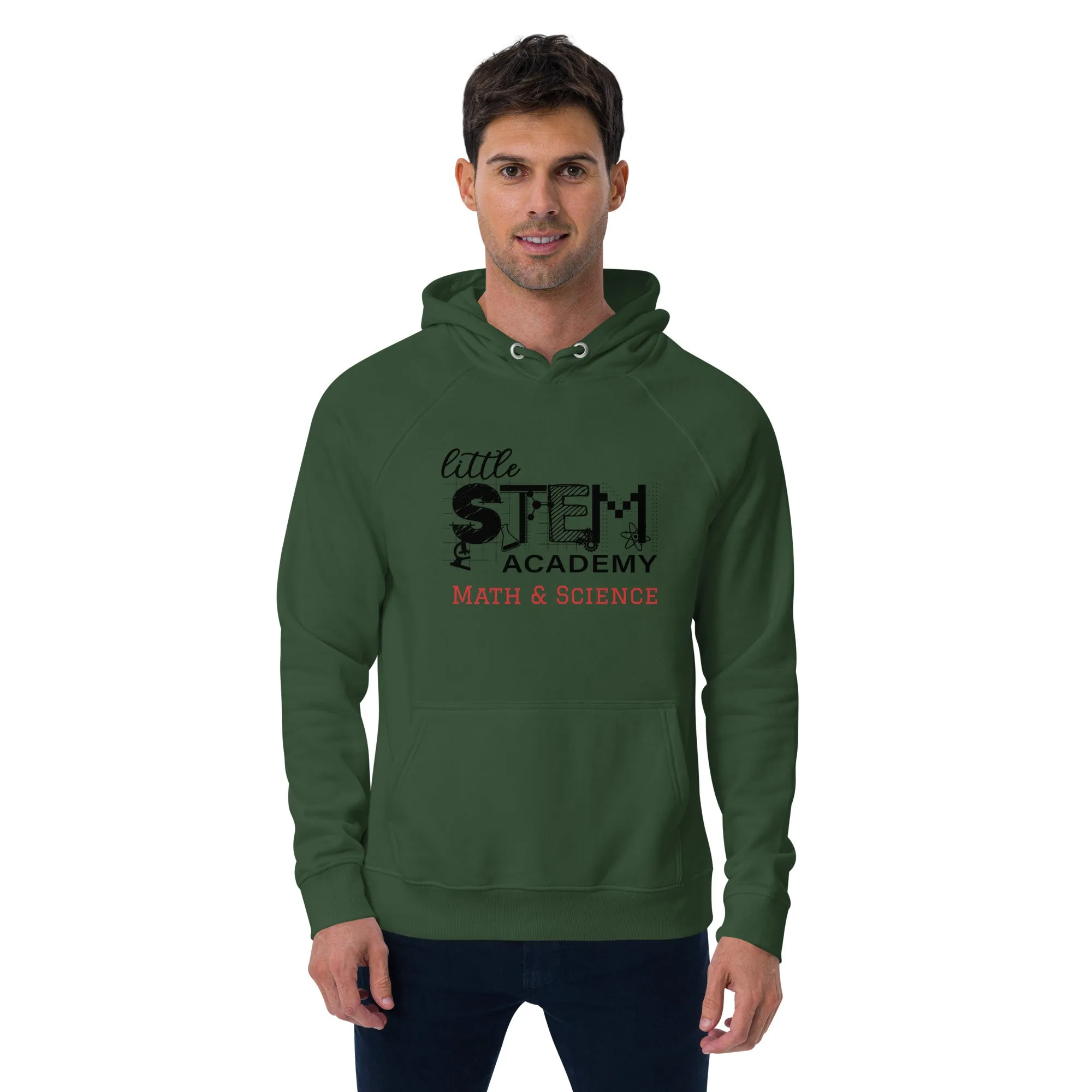 Little STEM Academy Unisex Eco Raglan Hoodie