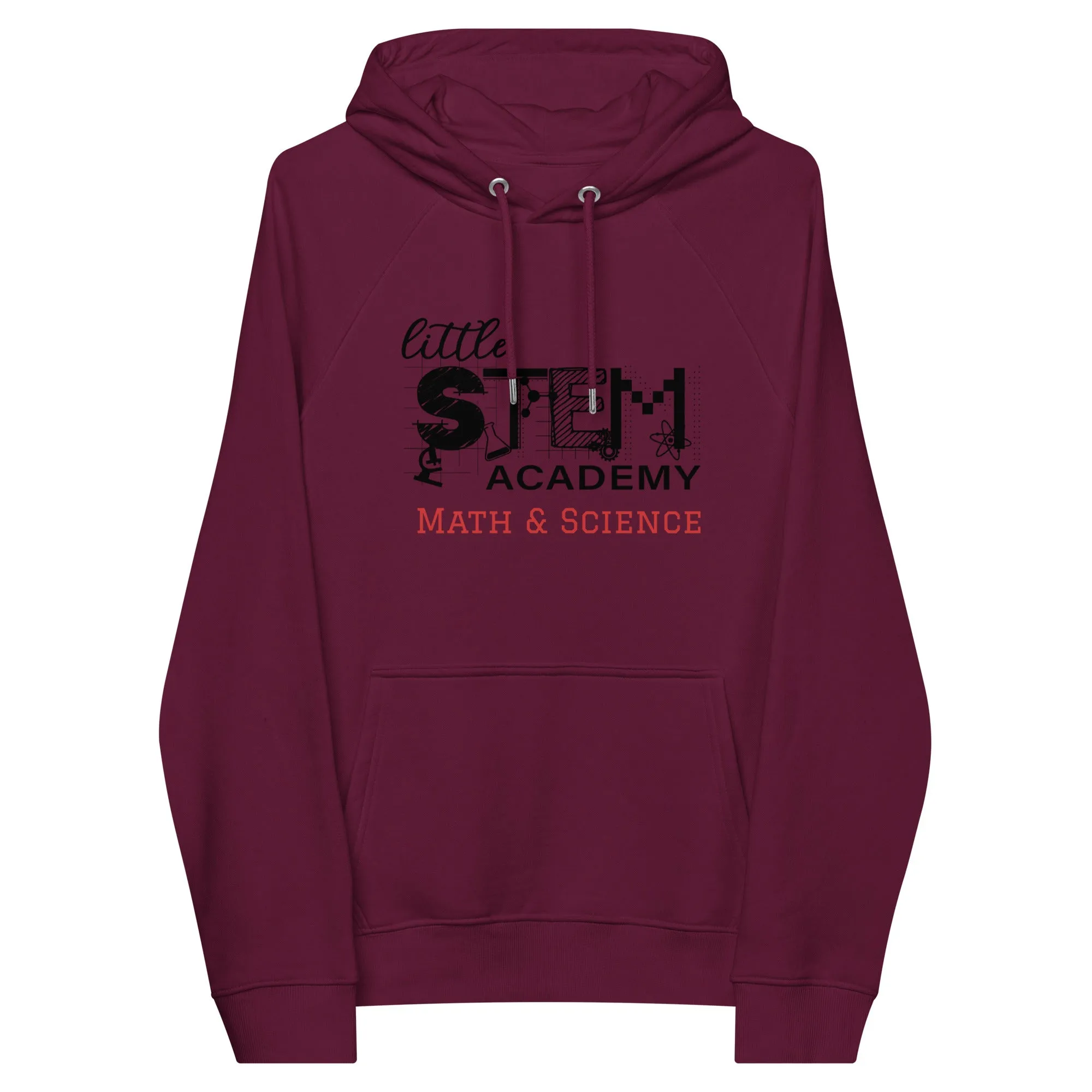 Little STEM Academy Unisex Eco Raglan Hoodie