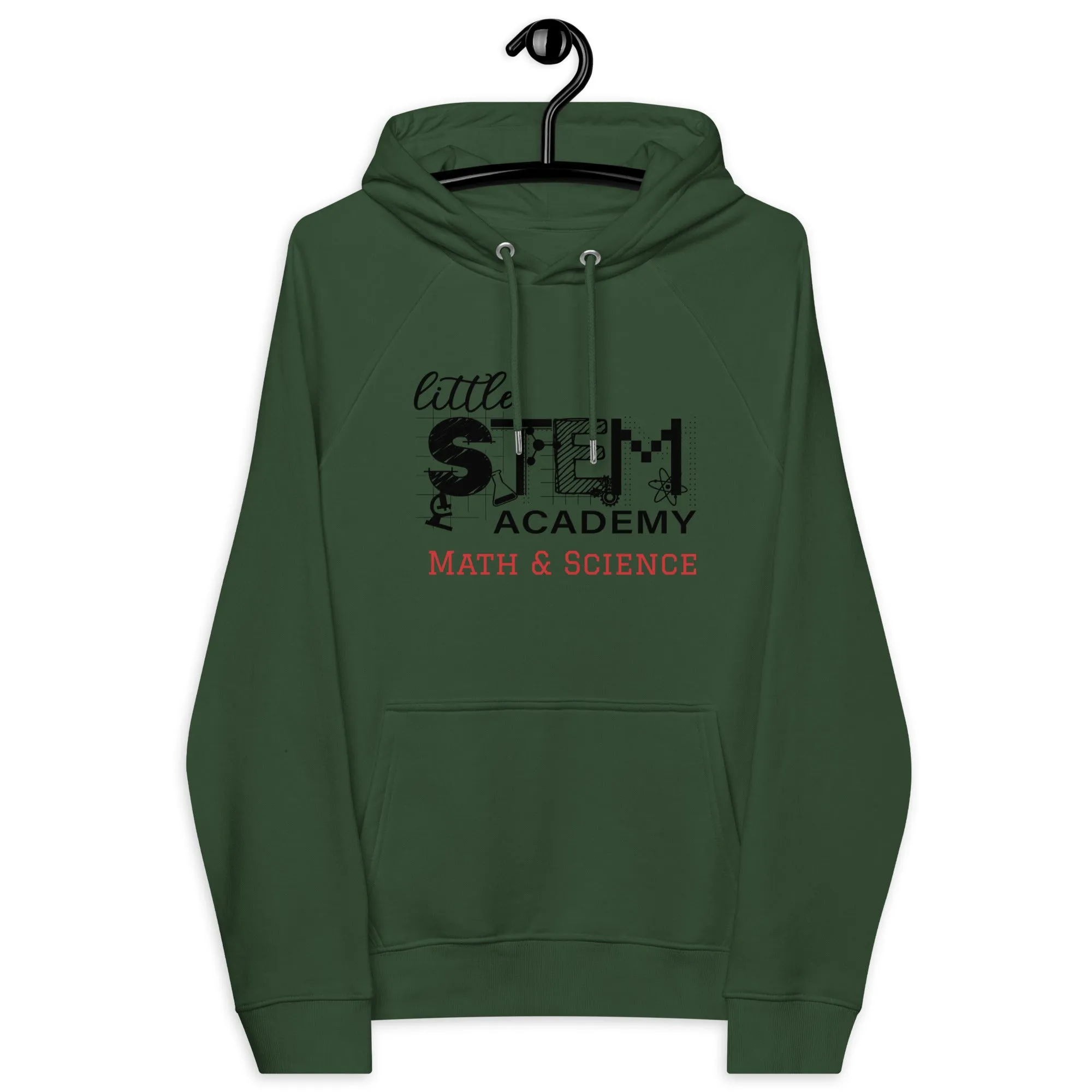Little STEM Academy Unisex Eco Raglan Hoodie
