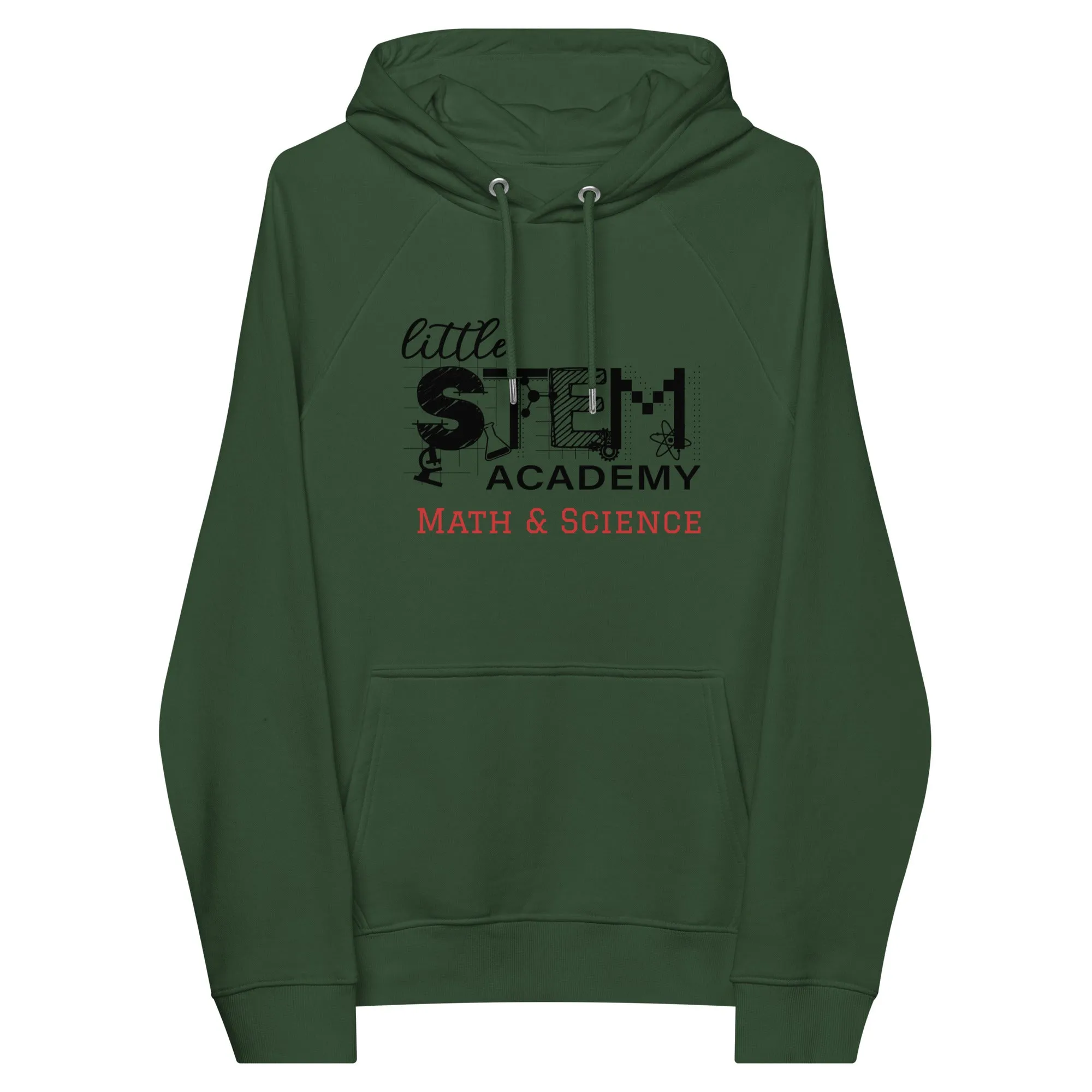 Little STEM Academy Unisex Eco Raglan Hoodie