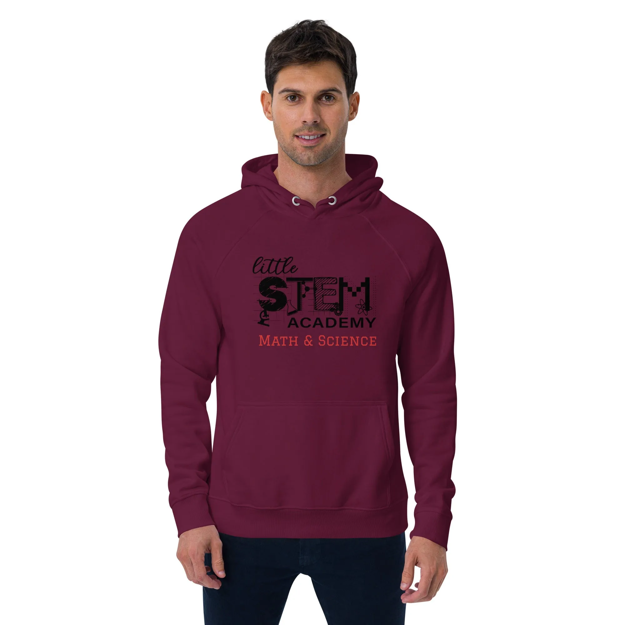 Little STEM Academy Unisex Eco Raglan Hoodie