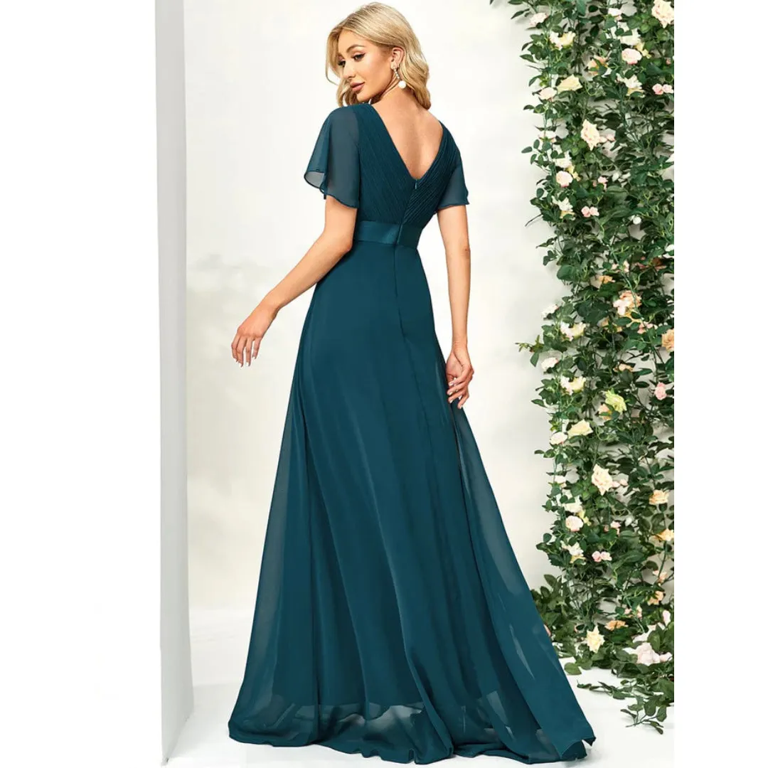 Long Chiffon Evening Dresses