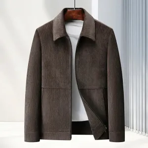 Luca Ferarro Classic Zip-Up Jacket