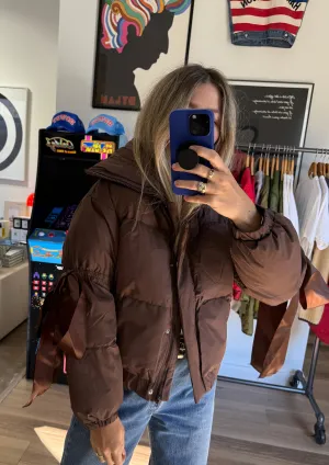 Lula Bow Puffer Jacket