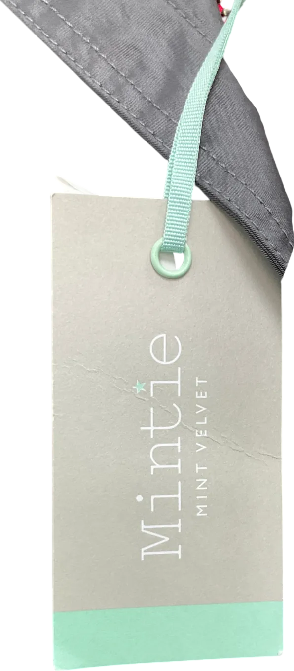 Mintie by Mint Velvet Grey Lightweight Star Embroidered Parka 11 Years