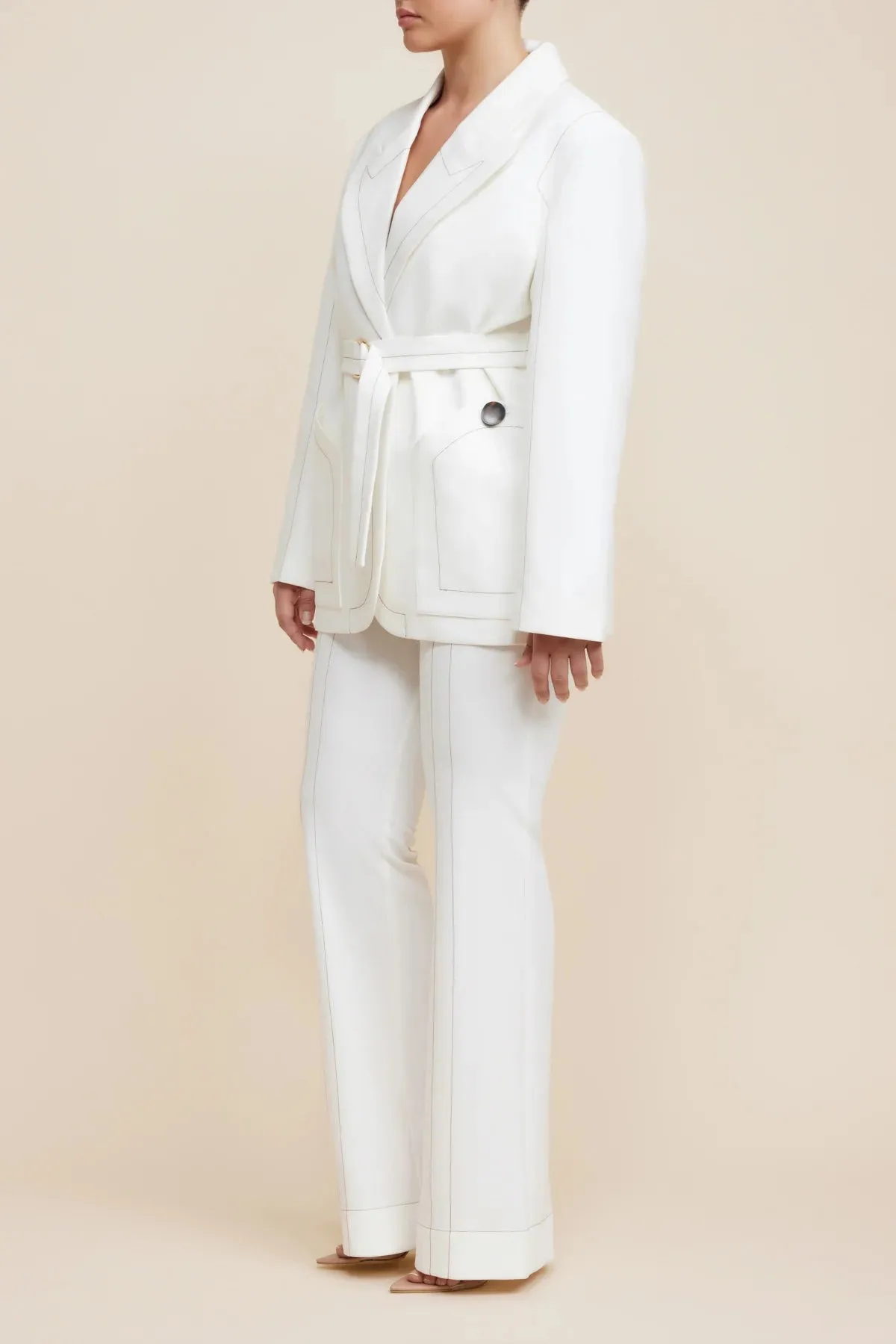 Moreton Jacket Ivory