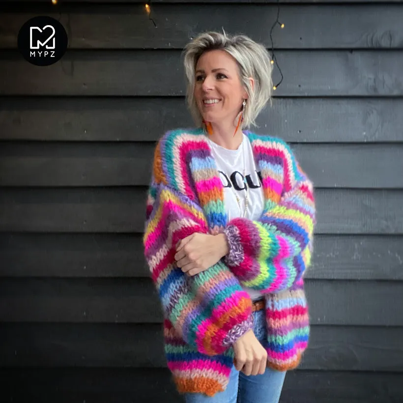 MYPZ Chunky Funky Mohair Cardigan