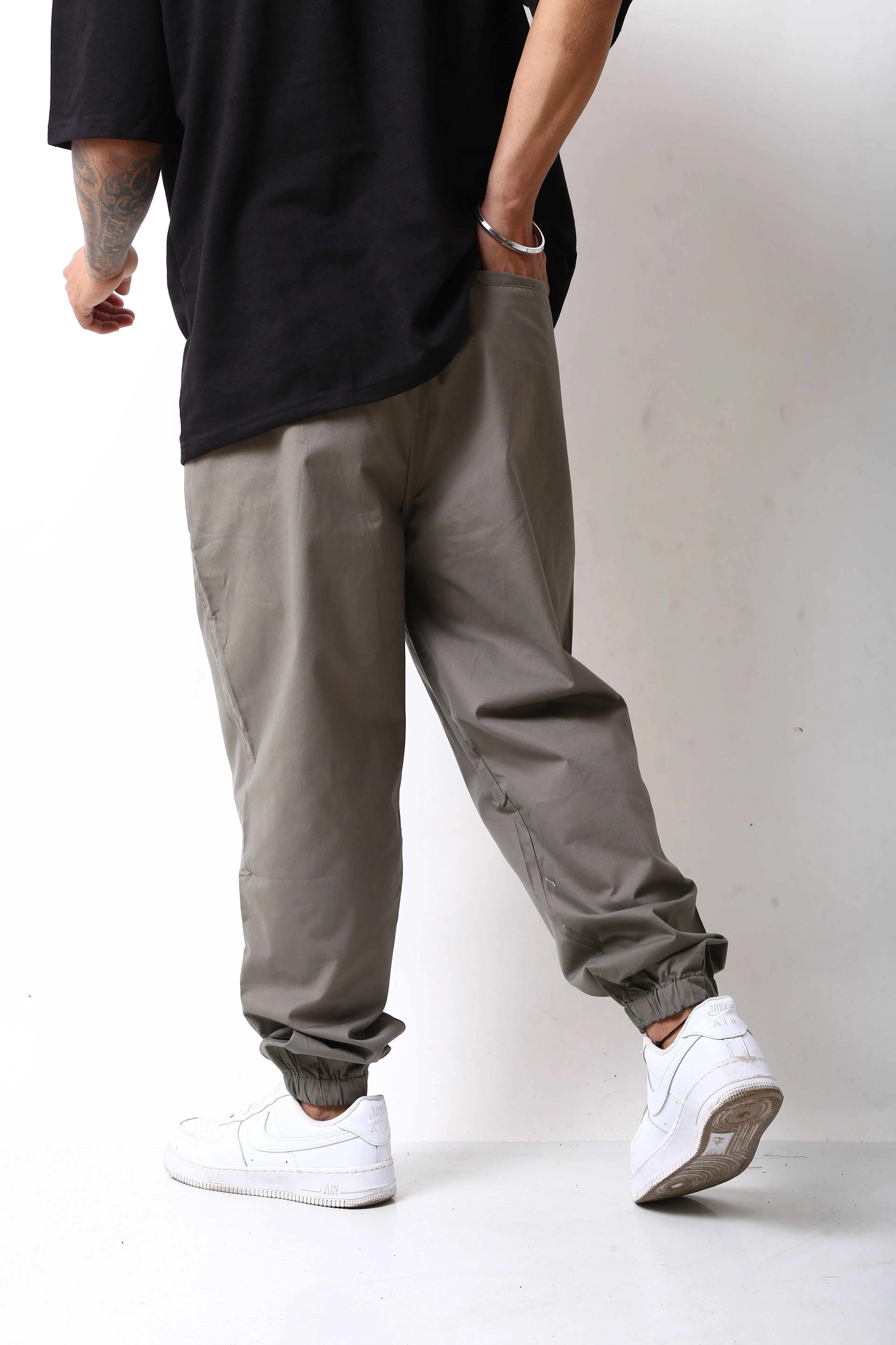 Olive Urban Parachute Pants