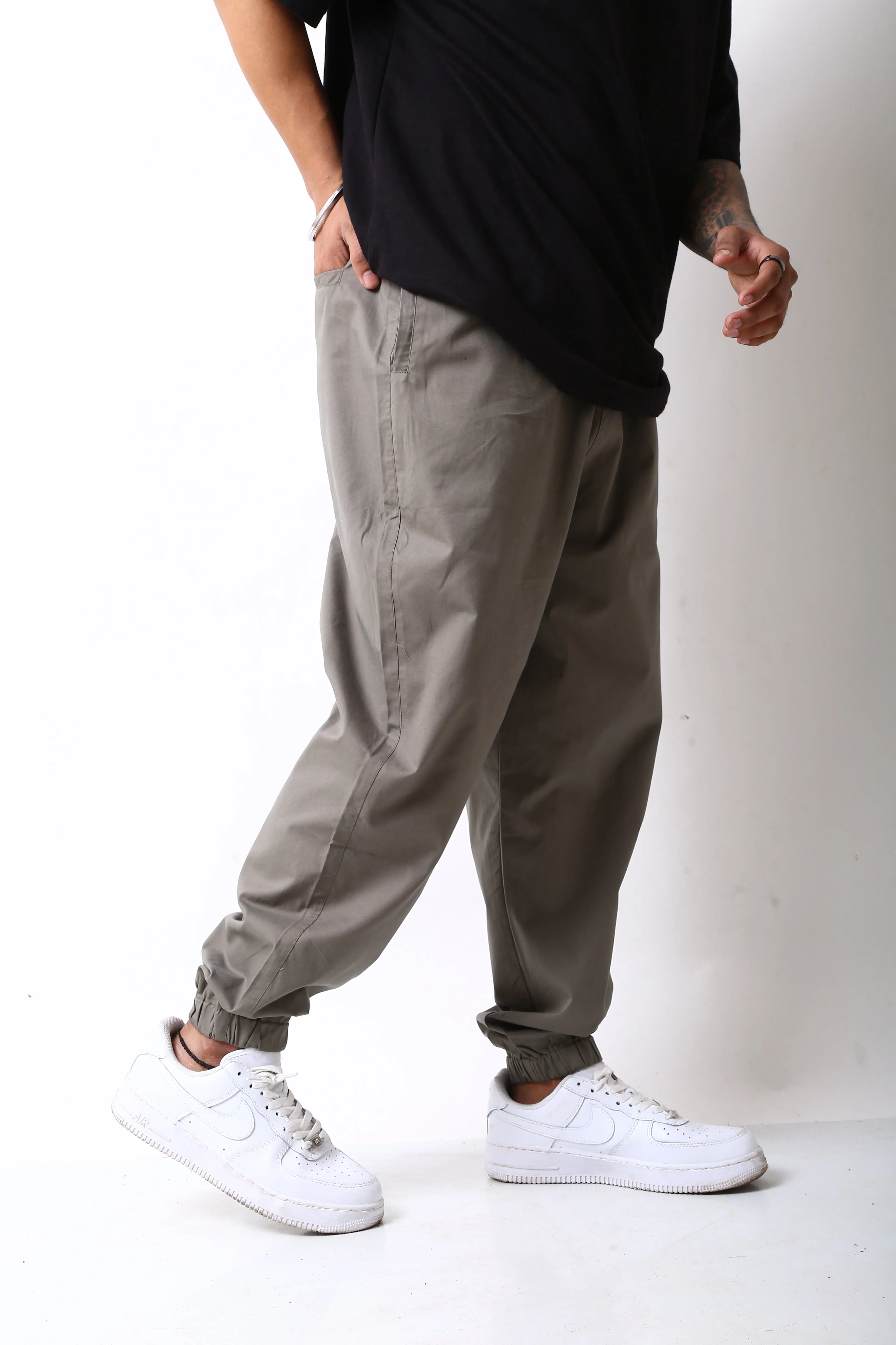 Olive Urban Parachute Pants