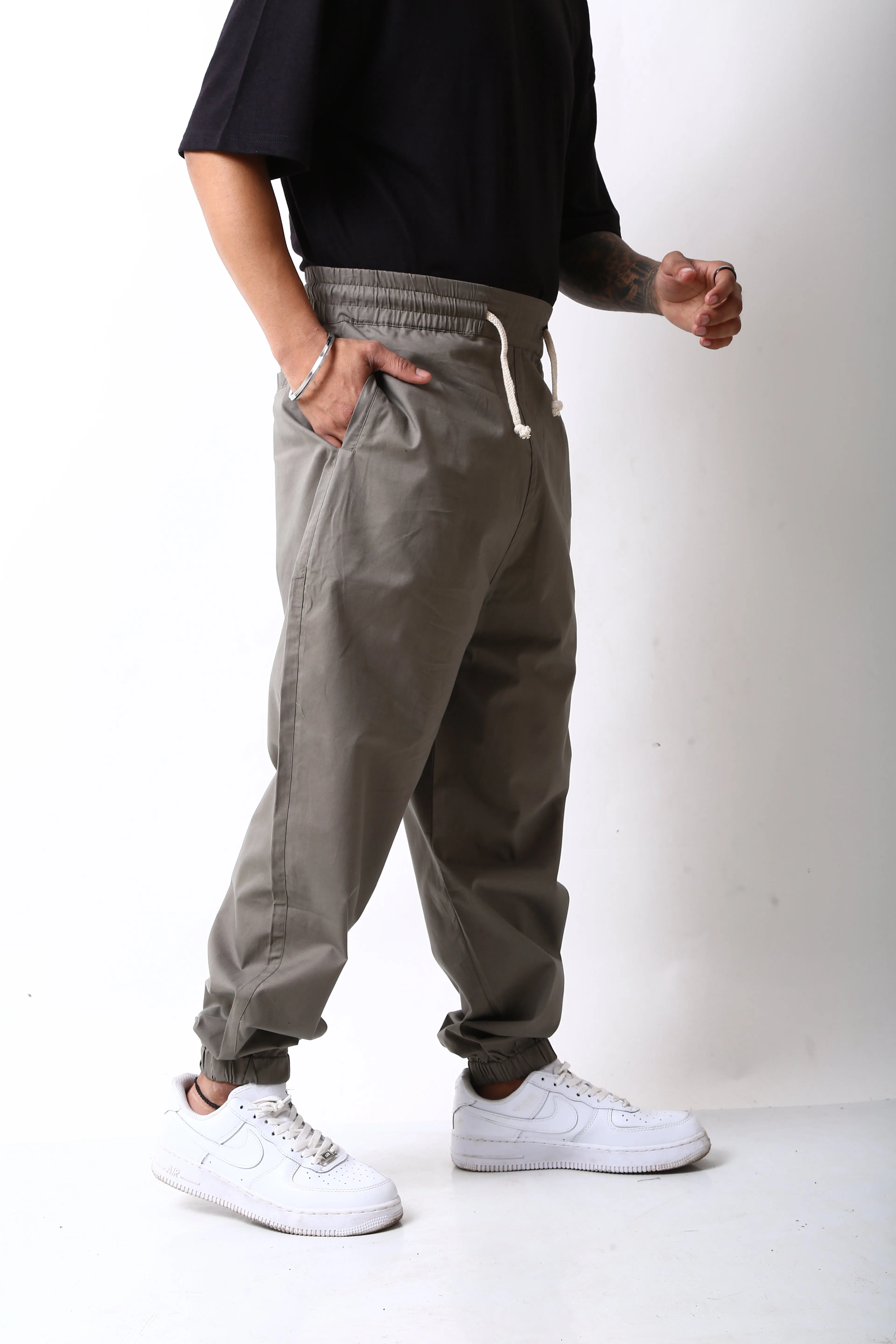 Olive Urban Parachute Pants