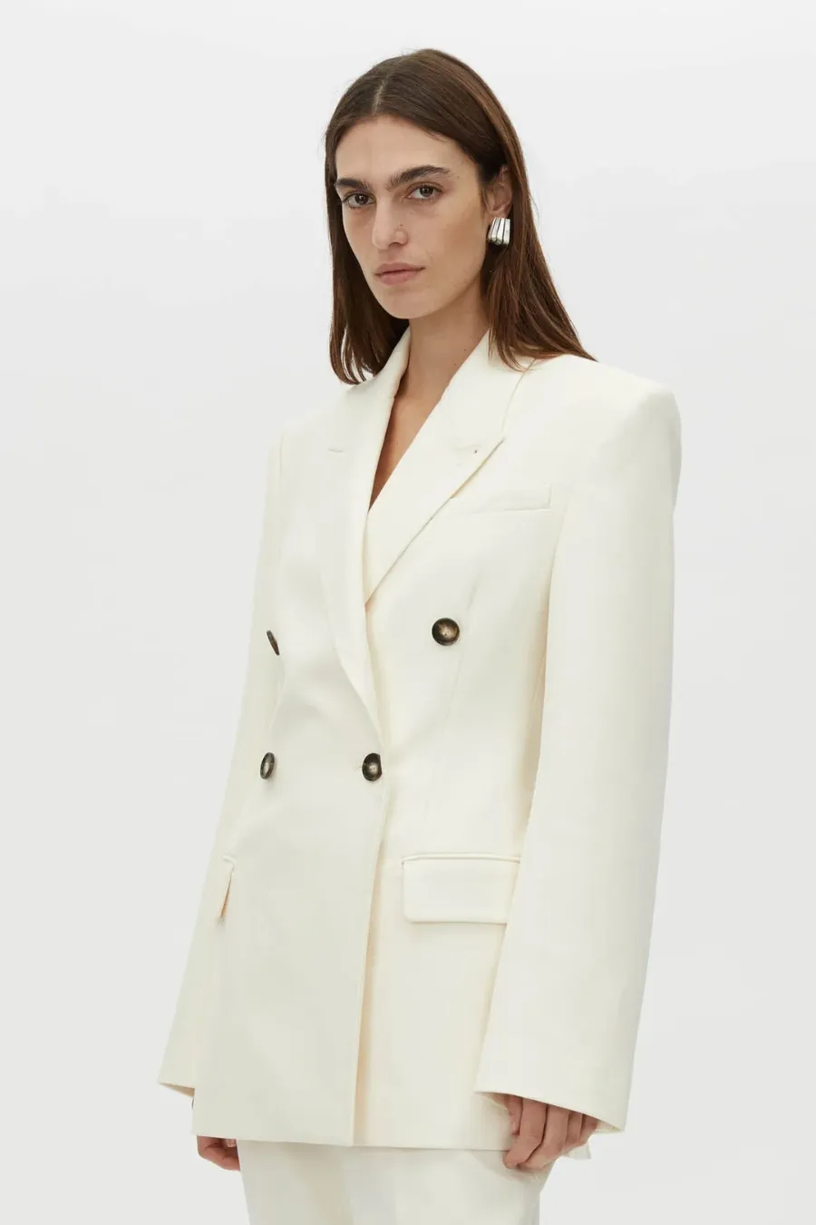 Palisade Blazer Off White