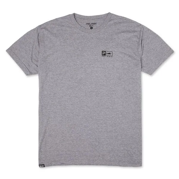 Pelagic Premium Short Sleeve Triblend Rusted Icon