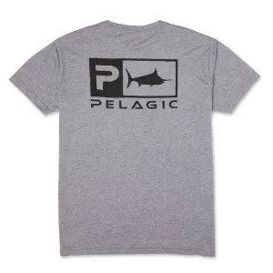 Pelagic Premium Short Sleeve Triblend Rusted Icon