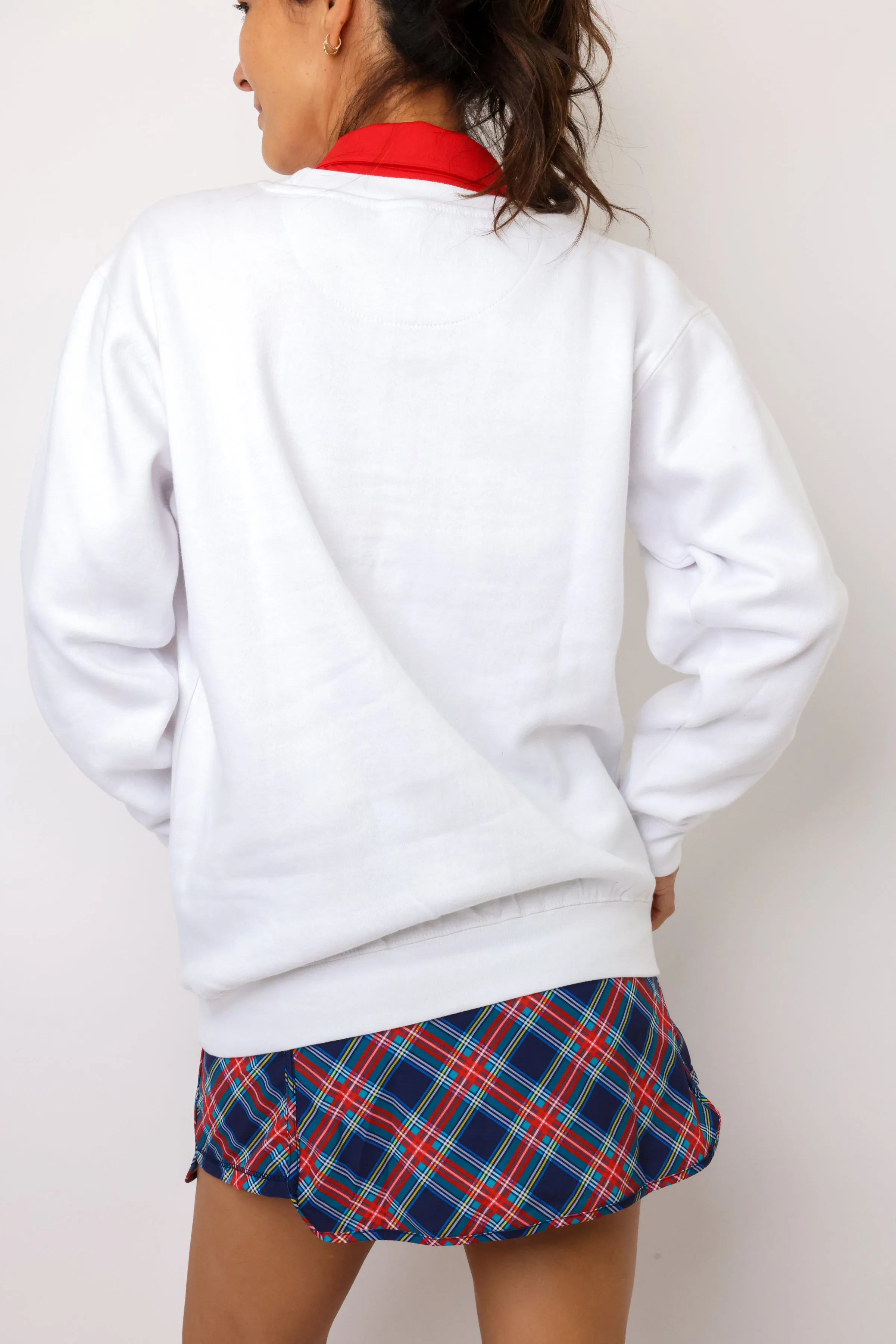 Pickle Baller Graphic Print Brushed Sweatshirt