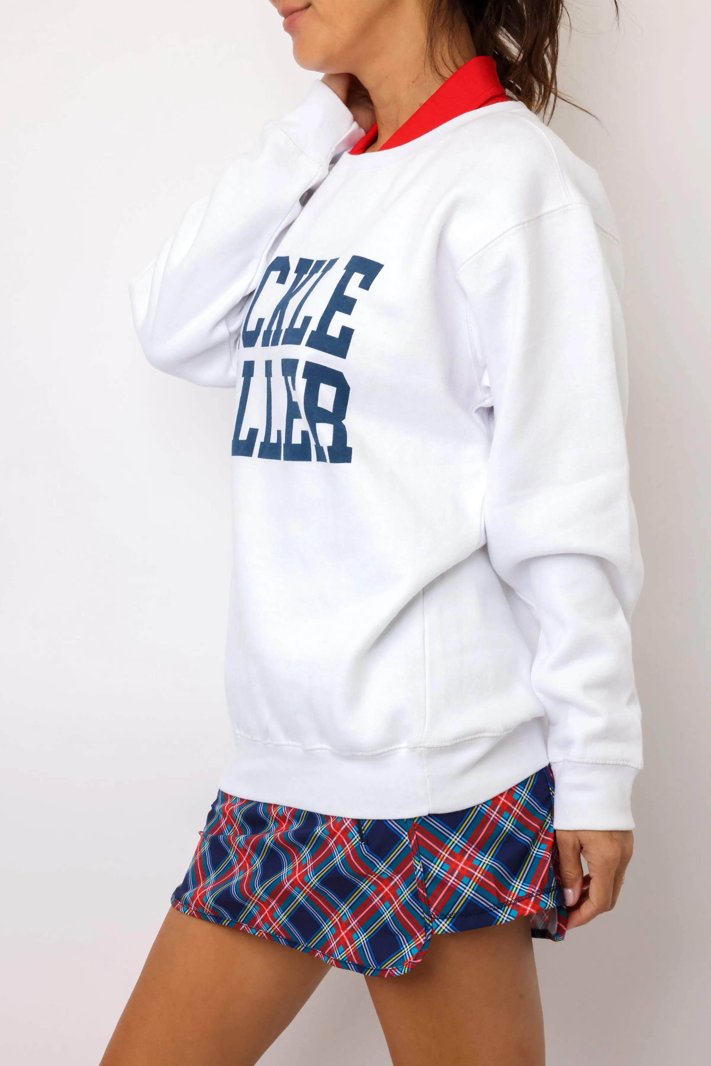 Pickle Baller Graphic Print Brushed Sweatshirt