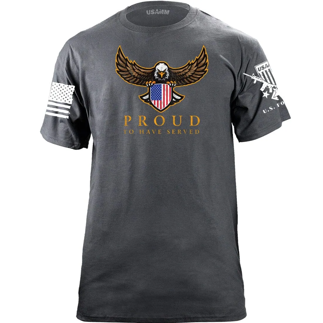 Proud To Have Served Eagle and Shield T-Shirt