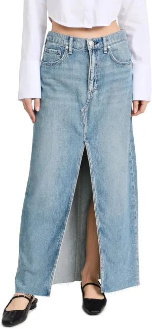 rag & bone Women's Featherweight Avery Maxi Skirt